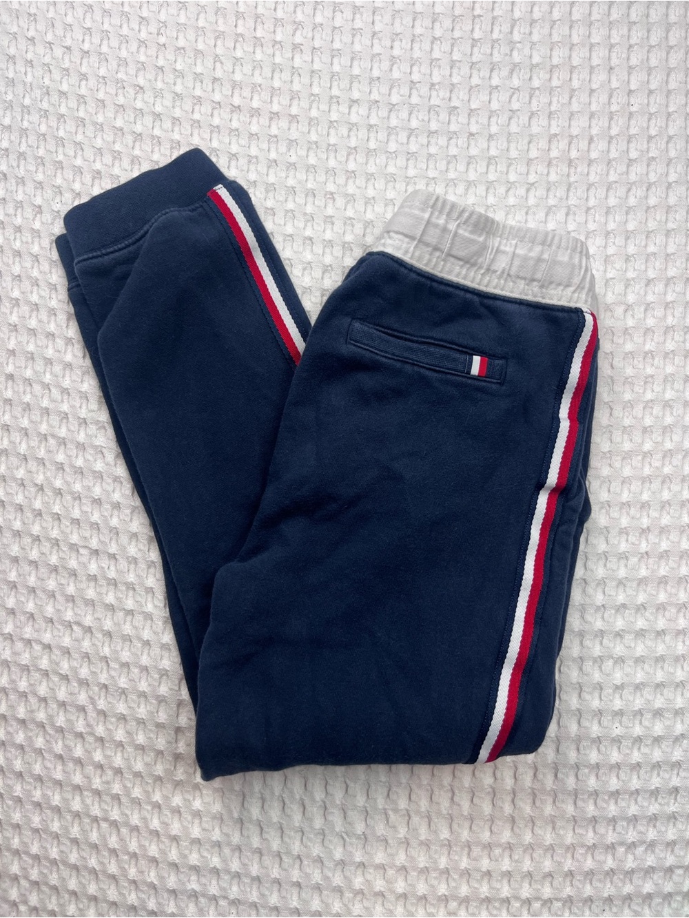 Tommy Hilfiger Kids M 8-10 Navy Jogger Pants